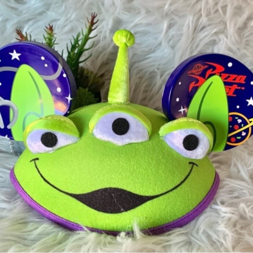 Disney Parks Toy Story Alien Mickey Ears Hat Adult Size New With Tags!